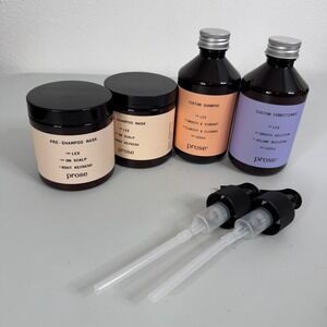 Prose Shampoo Conditioner Pre Shampoo Mask